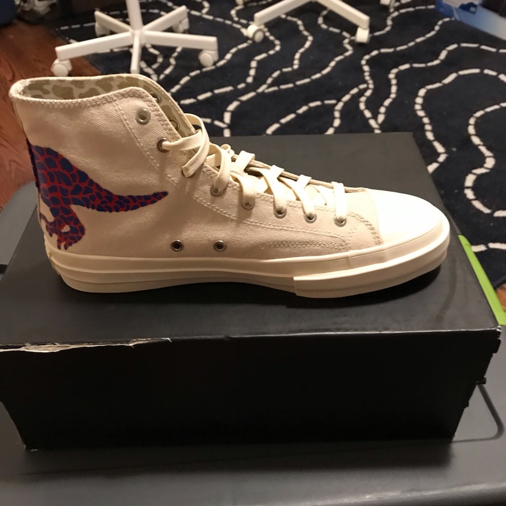 Paul Smith “Kirk” Dino Print Hi-top Sneaker